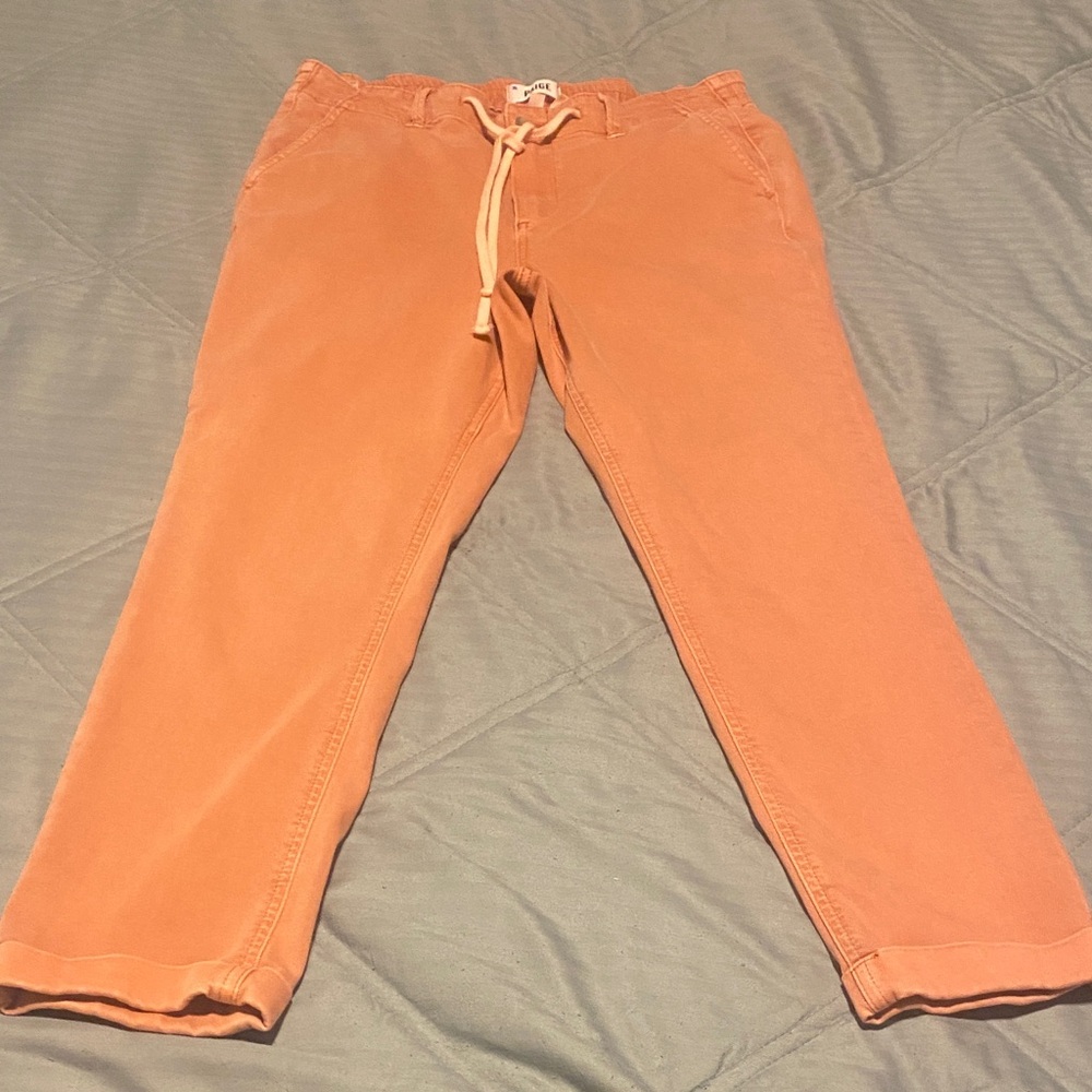 PAIGE Christy Peach Ankle Cropped Jeans Size 29 - Picture 4 of 6